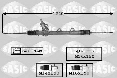 SASIC 7006077 -  Рулевой механизм