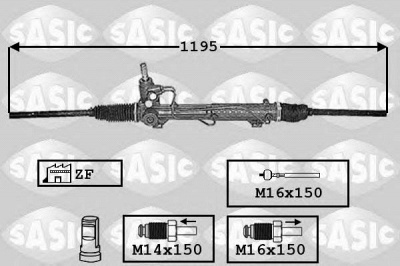 SASIC 7006100 -  Рулевой механизм
