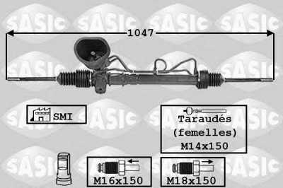 SASIC 7006118 -  Рулевой механизм