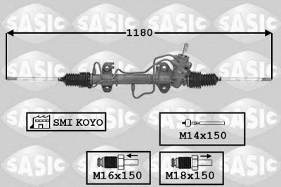 SASIC 7006120 -  Рулевой механизм