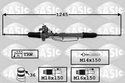 SASIC 7006137 -  Рулевой механизм