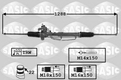 SASIC 7006138 -  Рулевой механизм