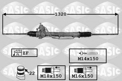 SASIC 7006144 -  Рулевой механизм