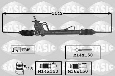 SASIC 7006153 -  Рулевой механизм