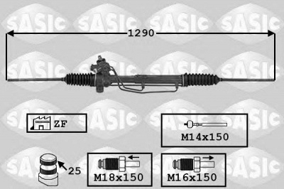 SASIC 7006154 -  Рулевой механизм