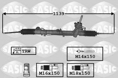 SASIC 7006157 -  Рулевой механизм