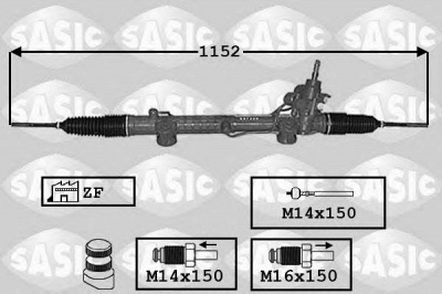 SASIC 7006160 -  Рулевой механизм