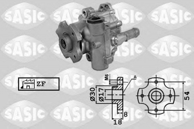 SASIC 7070063 -  Гидравлический насос, рулевое управление