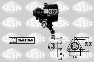 SASIC 7076005 -  Гидравлический насос, рулевое управление