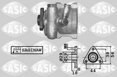 SASIC 7076007 -  Гидравлический насос, рулевое управление