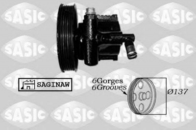 SASIC 7076012 -  Гидравлический насос, рулевое управление