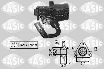 SASIC 7076034 -  Гидравлический насос, рулевое управление