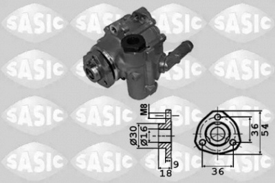 SASIC 7076071 -  Гидравлический насос, рулевое управление
