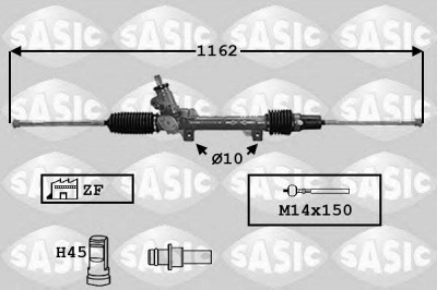 SASIC 7170021 -  Рулевой механизм