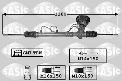 SASIC 7174009 -  Рулевой механизм
