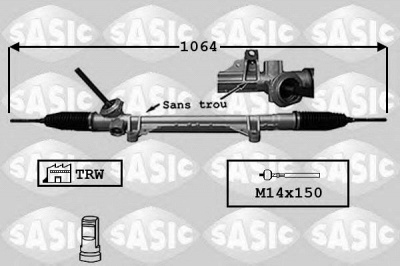 SASIC 7174019 -  Рулевой механизм