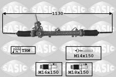 SASIC 7176005 -  Рулевой механизм