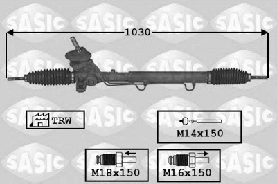 SASIC 7176029 -  Рулевой механизм