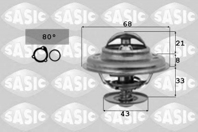 SASIC 9000036 -  Термостат, охлаждающая жидкость