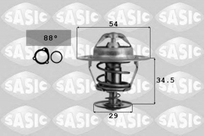 SASIC 9000074 -  Термостат, охлаждающая жидкость