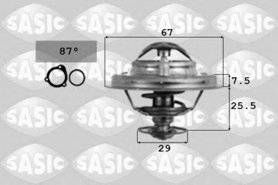 SASIC 9000162 -  Термостат, охлаждающая жидкость