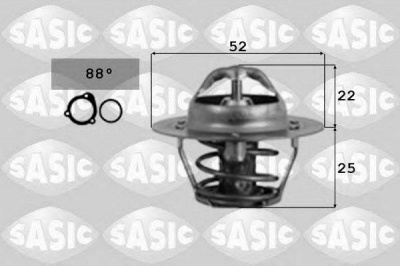 SASIC 9000185 -  Термостат, охлаждающая жидкость