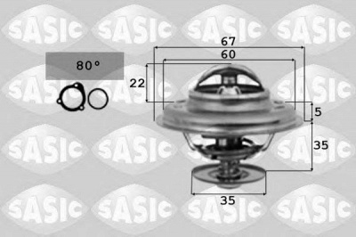 SASIC 9000337 -  Термостат, охлаждающая жидкость