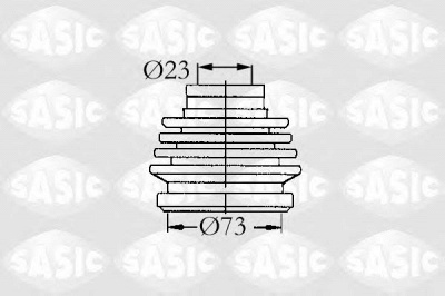 SASIC 9004631 -  Комплект пыльника, приводной вал