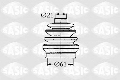 SASIC 9004723 -  Комплект пыльника, приводной вал