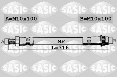 SASIC sbh0147 -  Тормозной шланг