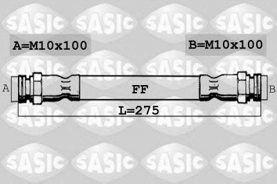 SASIC sbh0152 -  Тормозной шланг