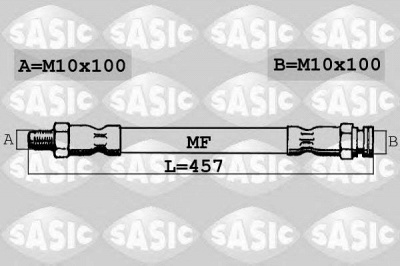 SASIC sbh0178 -  Тормозной шланг