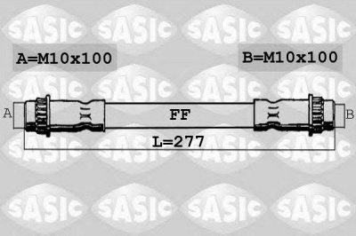 SASIC sbh4078 -  Тормозной шланг