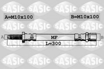 SASIC sbh6319 -  Тормозной шланг