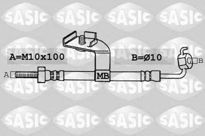 SASIC sbh6327 -  Тормозной шланг