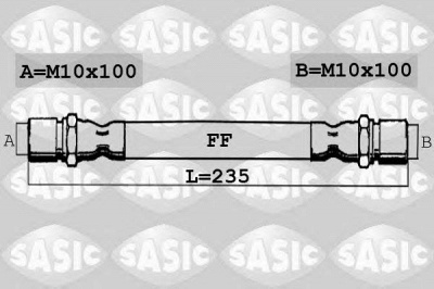 SASIC sbh6362 -  Тормозной шланг