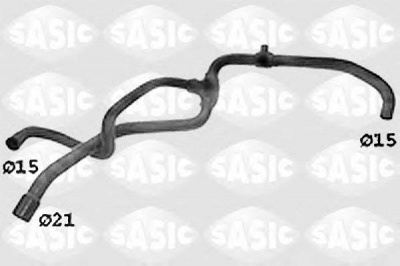 SASIC swh0353 -  Шланг радиатора