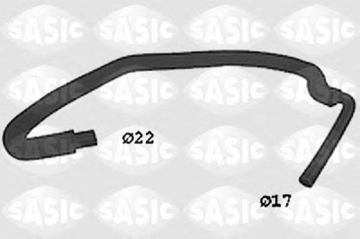 SASIC swh0461 -  Шланг радиатора