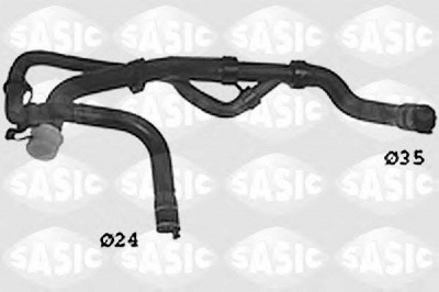 SASIC swh0490 -  Шланг радиатора