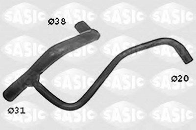 SASIC swh4179 -  Шланг радиатора