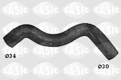 SASIC swh4184 -  Шланг радиатора