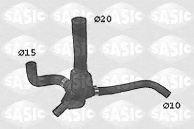 SASIC swh4279 -  Шланг радиатора