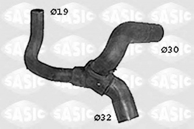 SASIC swh4280 -  Шланг радиатора