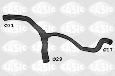 SASIC swh4307 -  Шланг радиатора