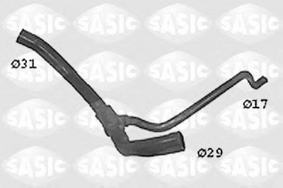 SASIC swh4315 -  Шланг радиатора