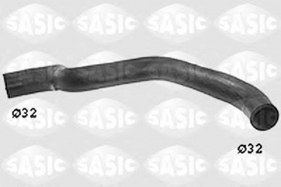 SASIC swh6656 -  Шланг радиатора