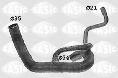SASIC swh6685 -  Шланг радиатора