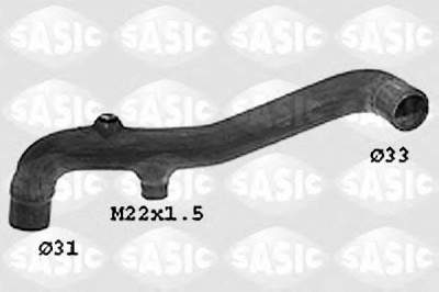 SASIC swh6698 -  Шланг радиатора