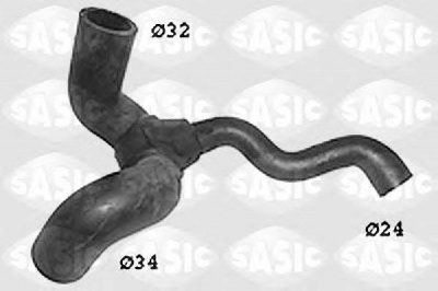 SASIC swh6733 -  Шланг радиатора