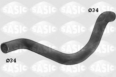 SASIC swh6735 -  Шланг радиатора